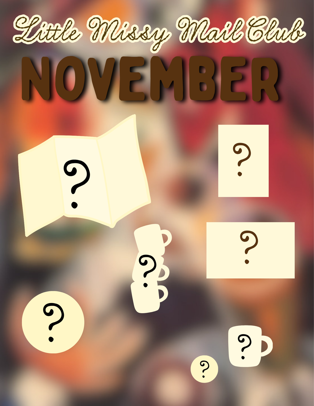 NOV. Little Missy Mail Club Subscription | US 🐌💌 ( Reveal Coming Soon! )