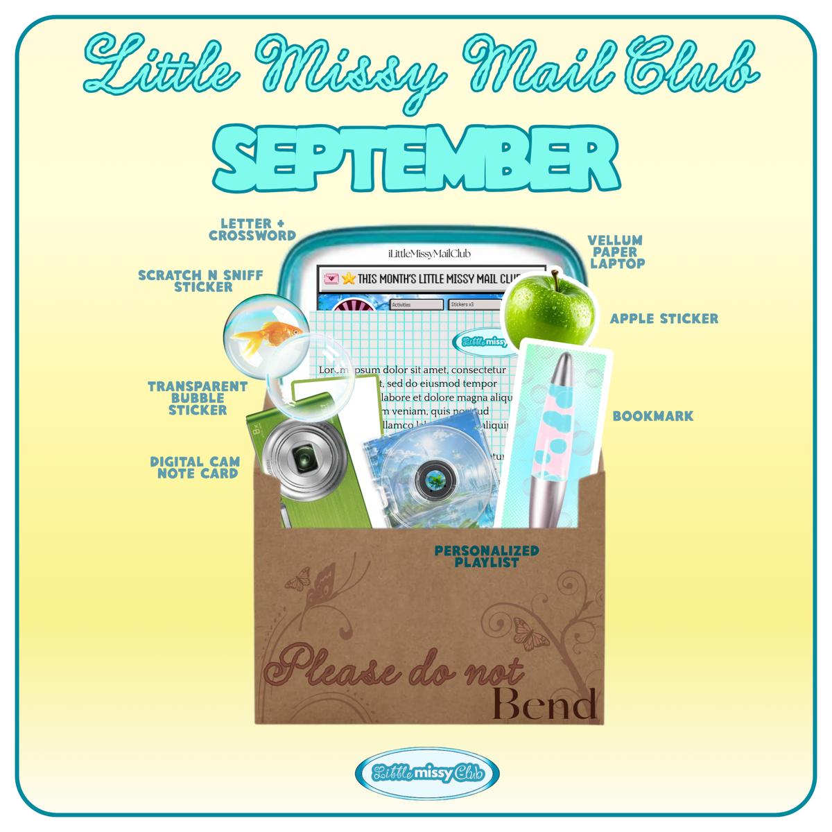 Little Missy Mail Club Subscription | US 🐌💌